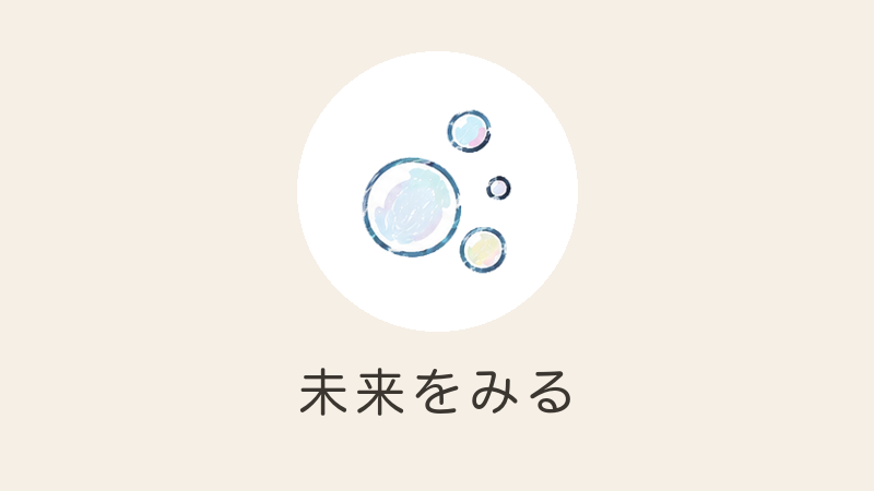 未来をみる